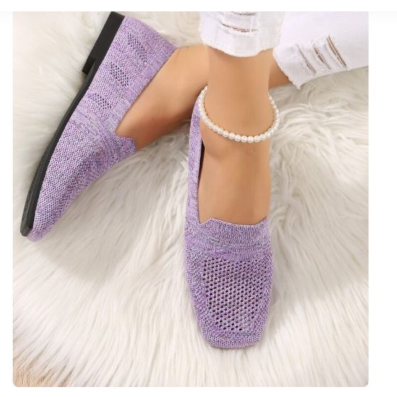 Mocassins Confortables en Maille Respirante